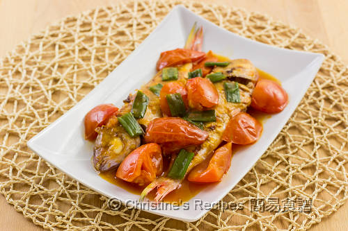 鮮茄紅衫魚 Pan-Fried Golden Threadfin Breams in Tomato Sauce02