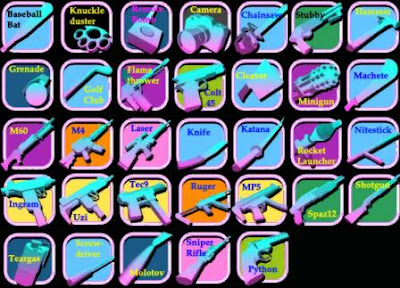 Weapons in Gta Vice City Gta vice city pc cheats codes