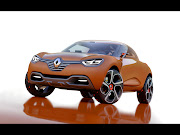 Renault CAPTUR: on the adventure trail! * Unveiled today by Carlos Ghosn, . (renault captur concept front angle )