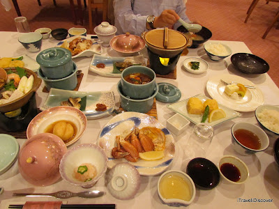 Dinner at Hotel Hanabishi