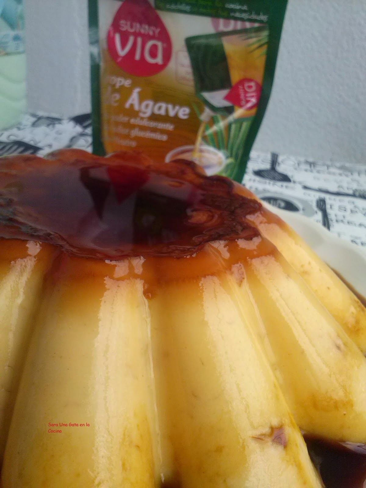 Flan De Plátano
