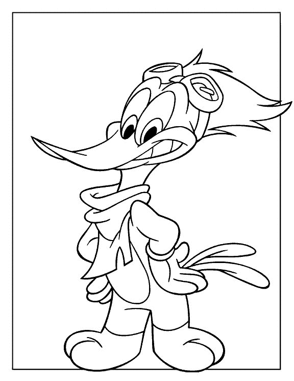 Woody Woodpecker Coloring Pages