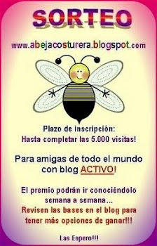 Sorteo de Abeja Costurera