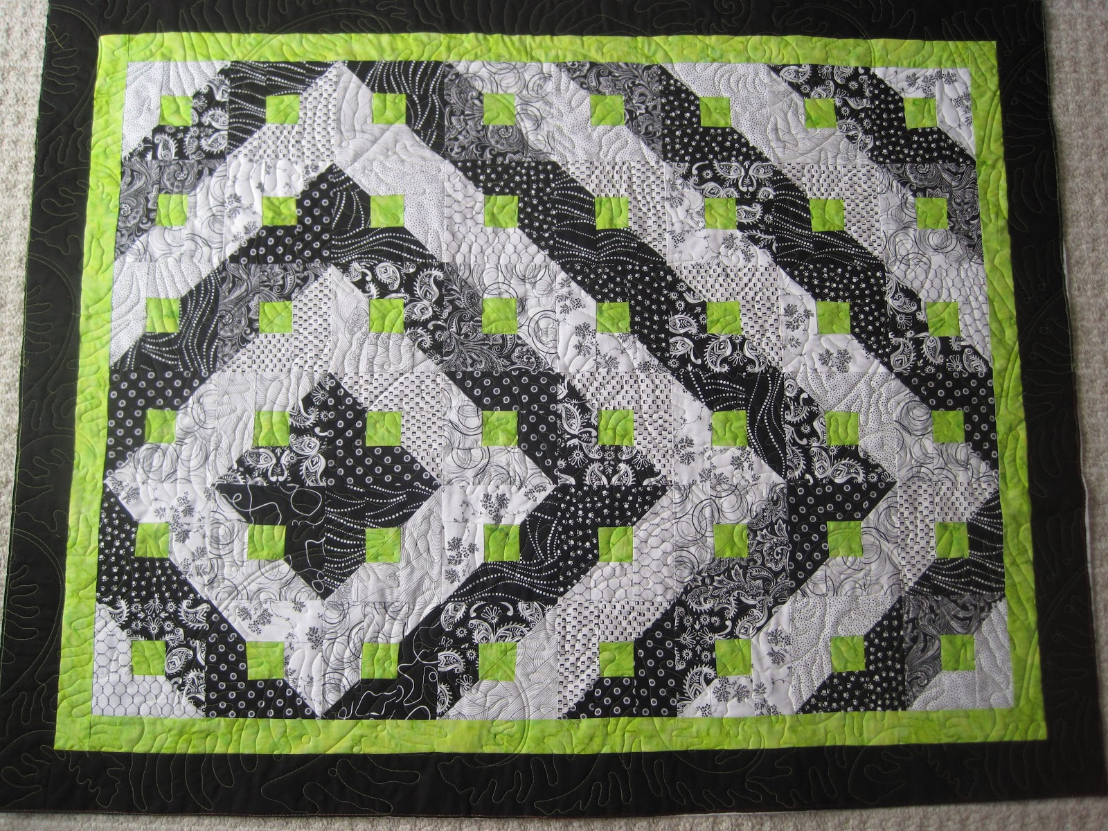 Finely Finished Quilts Karen's Fern Quilt