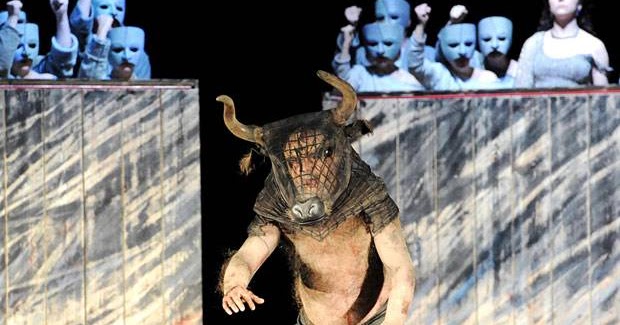 JAMES KARAS REVIEWS AND VIEWS THE MINOTAUR DRAMATIC REVIVAL OF