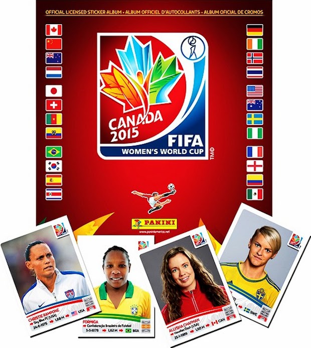 BATCH 1 Panini Women WM Canada 2015 World Cup Women FOILS AND SPECIAL STICKERS 