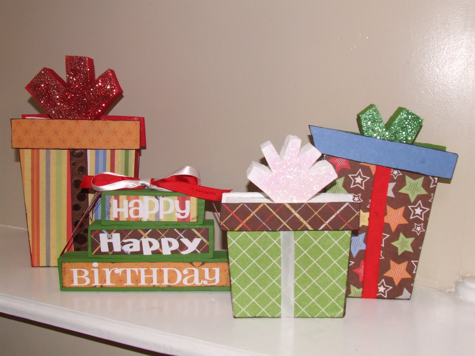 Merry Christmas/Happy Birthday Presents - Keeping it Simple Crafts