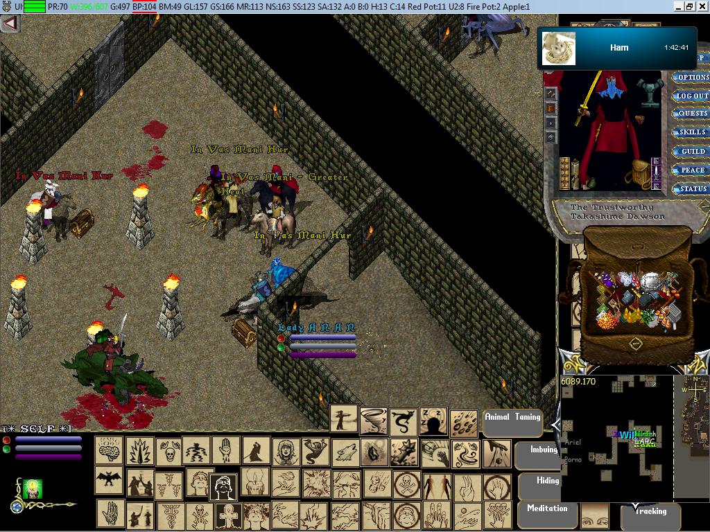 Taka Legendary Adventure In Ultima Online Last Month Harrower With Mzk