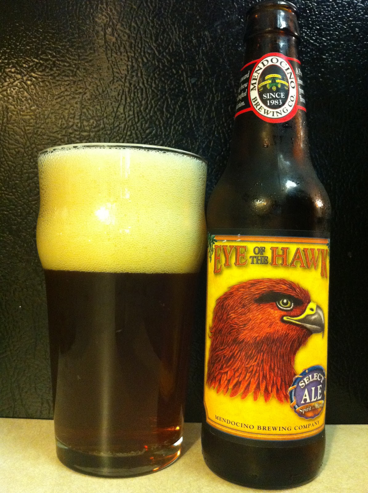 The BR Beer Scene Review Mendocino Eye Of The Hawk Strong Ale