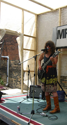 Julie Doiron, live at the 159 Manning BBQ, June 15, 2012.
