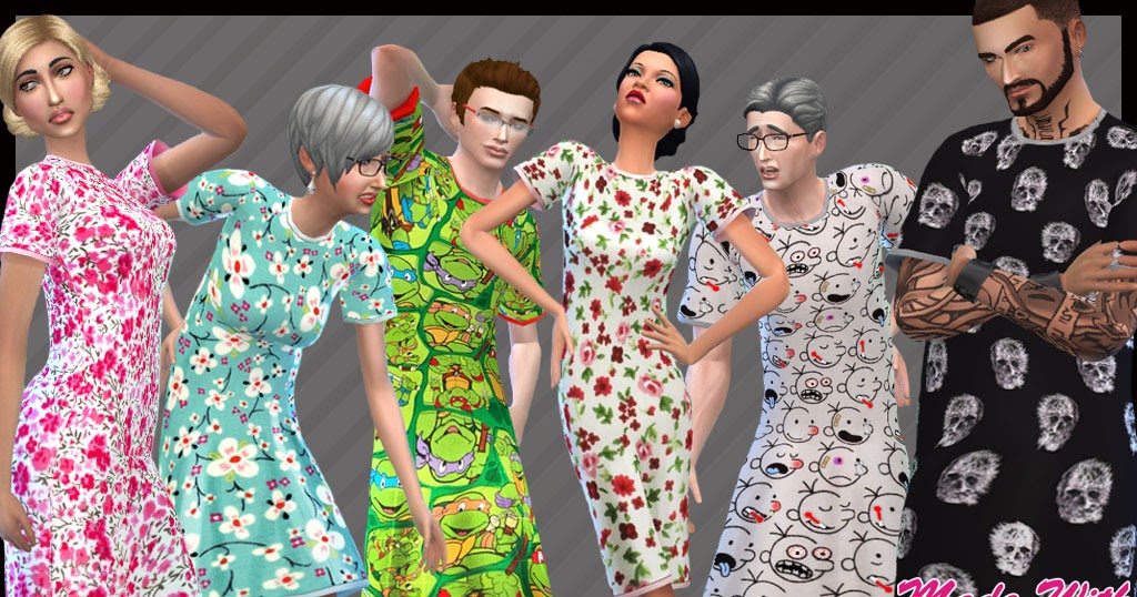 Hospital Gowns for Males & Females by SegerSims.