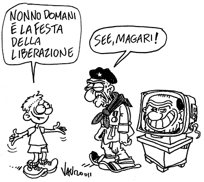 Vauro 25 aprile