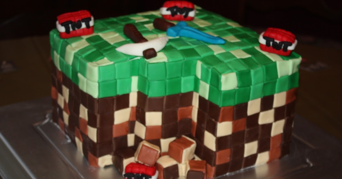 Sweet Melissa�s Cakery Minecraft Cake