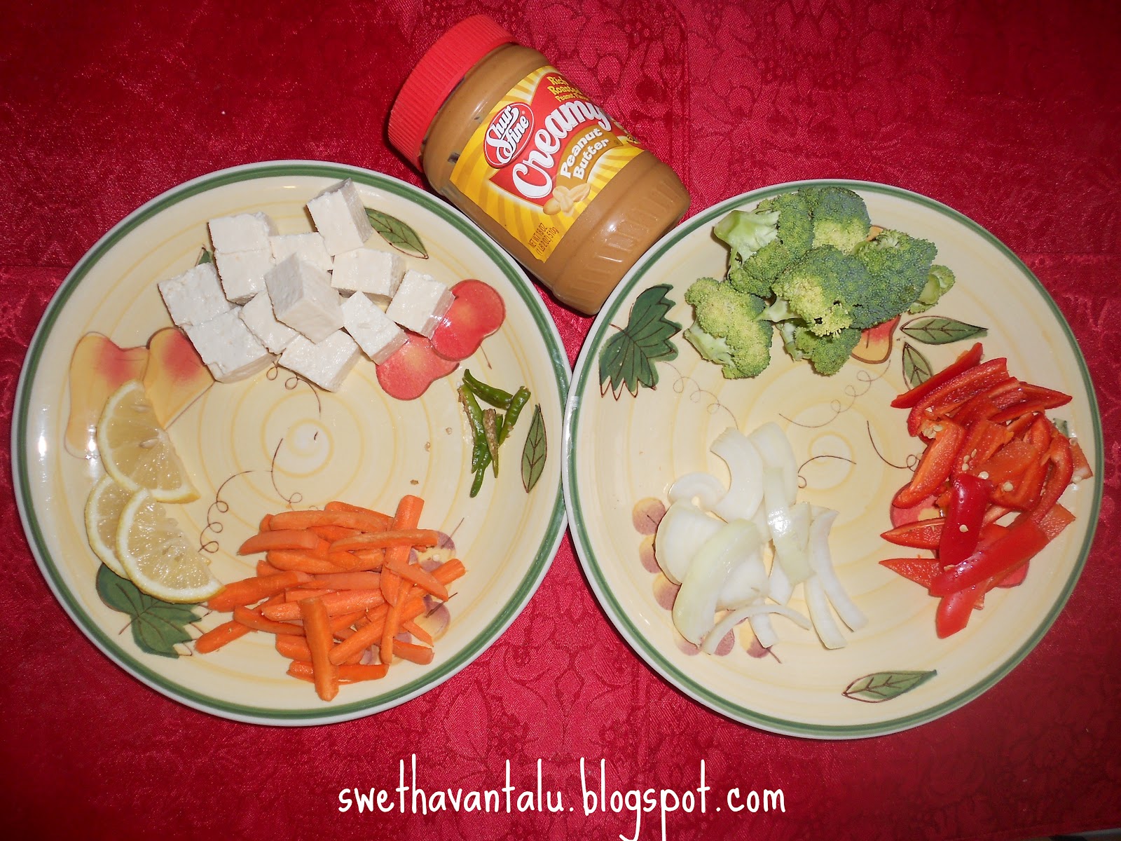 Swetha's Indian Vegetarian Cuisine MIXED VEGETABLES IN PEANUT BUTTER GRAVY