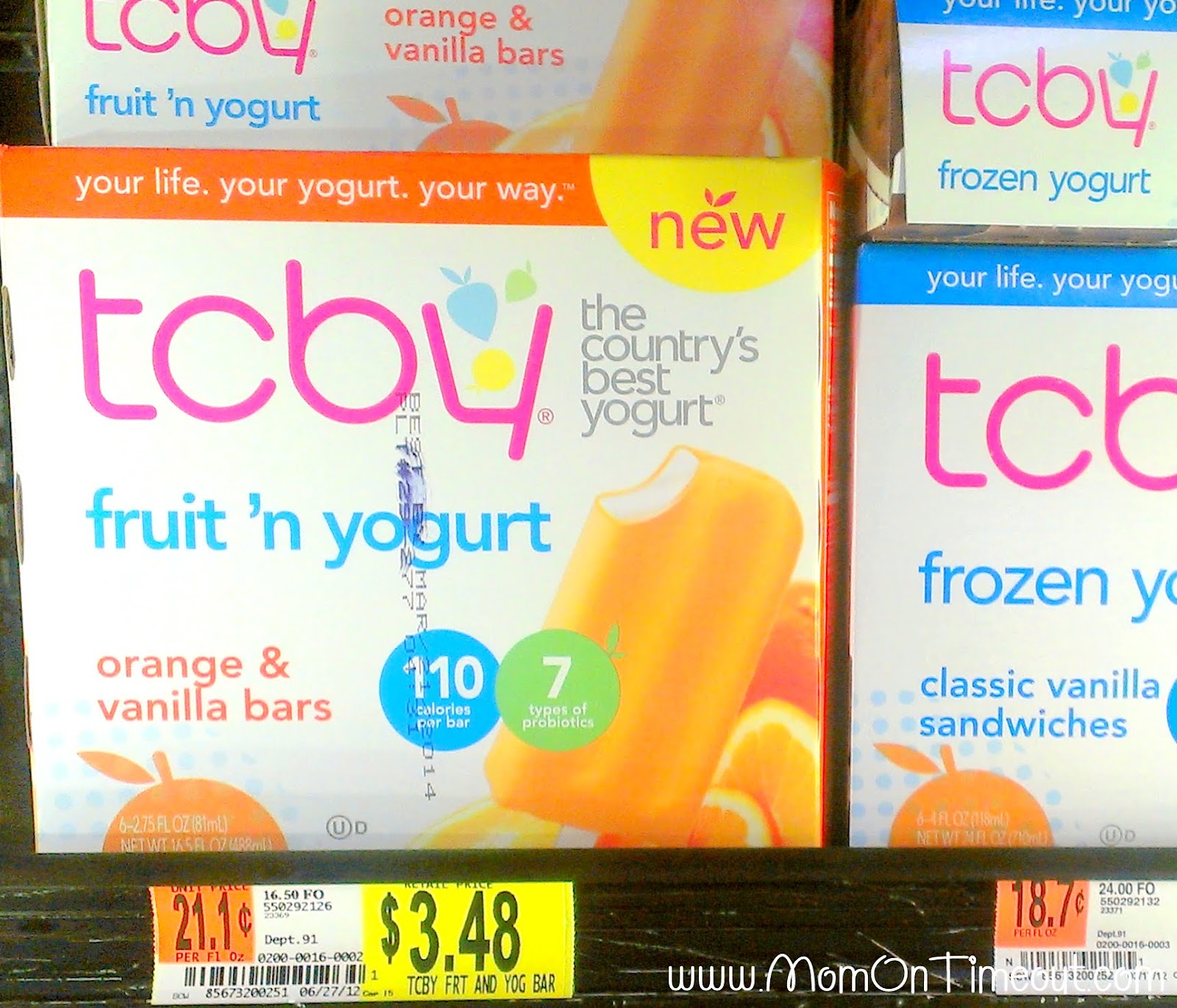 Creamsicle Float with Frozen Yogurt Mom On Timeout