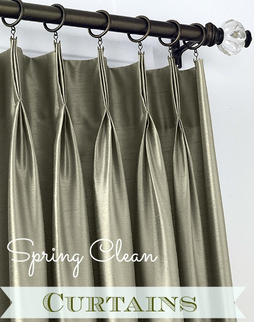 From Son Up til Son Down Spring Cleaning Washing the Curtains