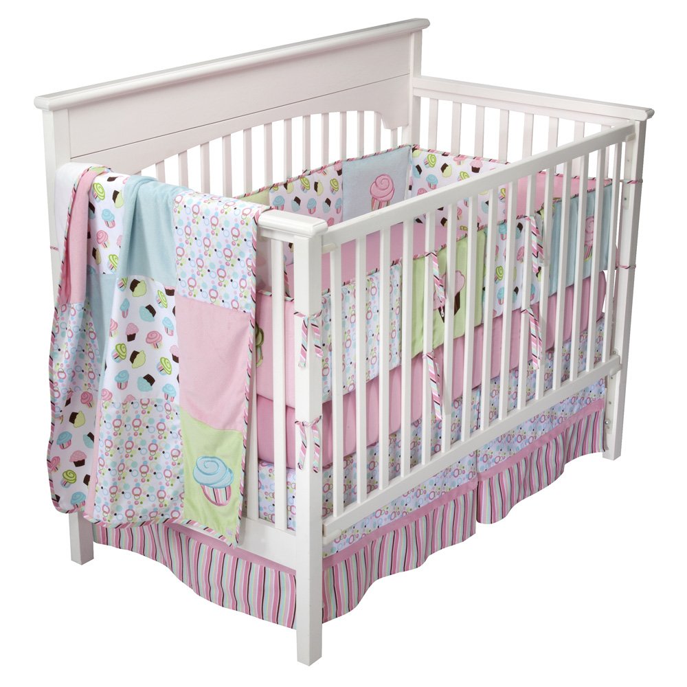 Kitty's Cupcakes Cupcake Crib Bedding