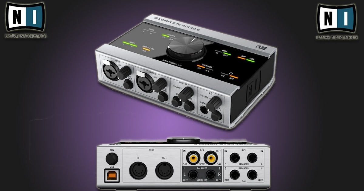 instumentosmusicaleshospitalet: Nueva Native Instruments KOMPLETE AUDIO