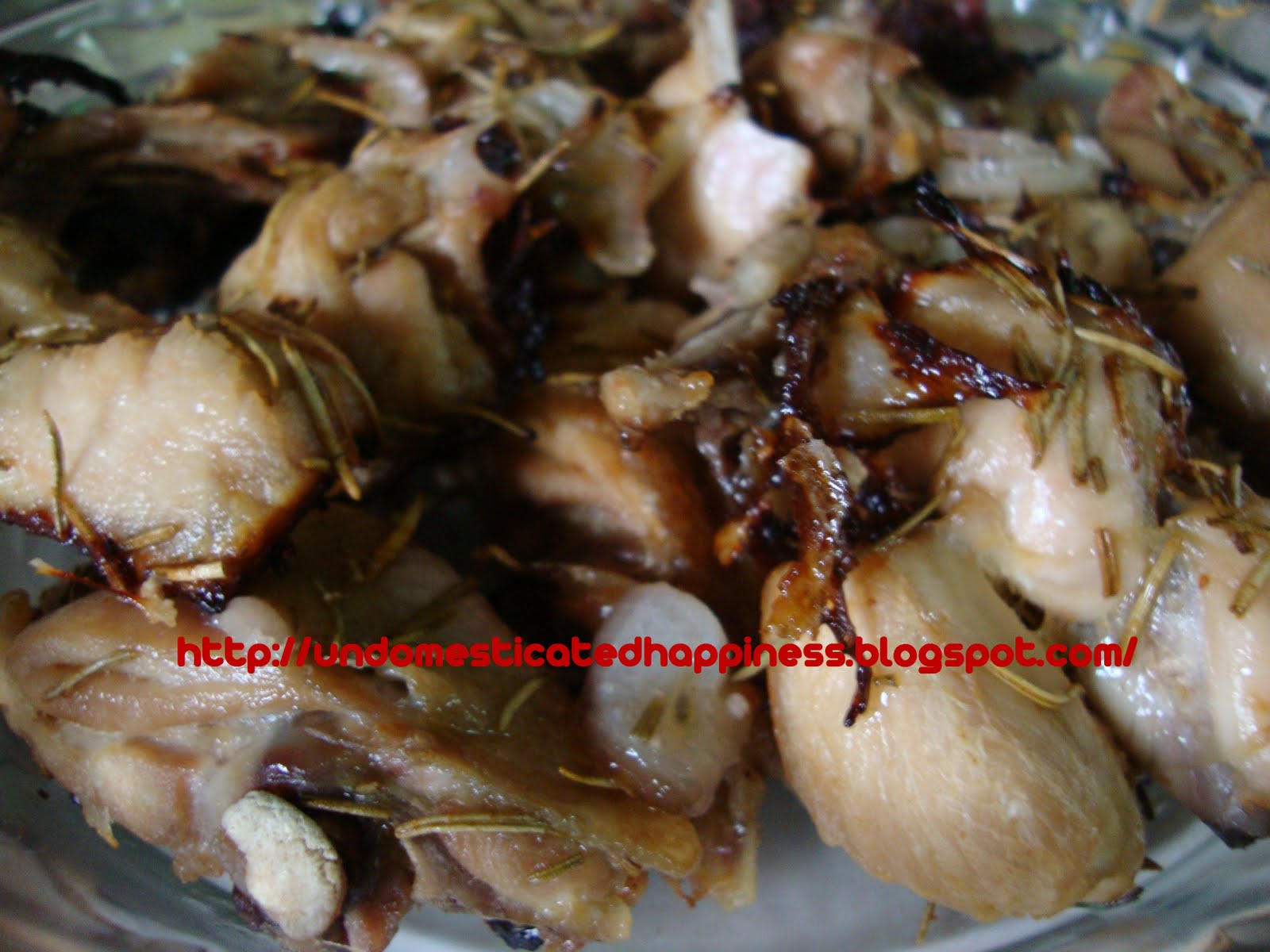 Undomesticated Happiness Nigella Lawson's Chicken with Lemon and Rosemary