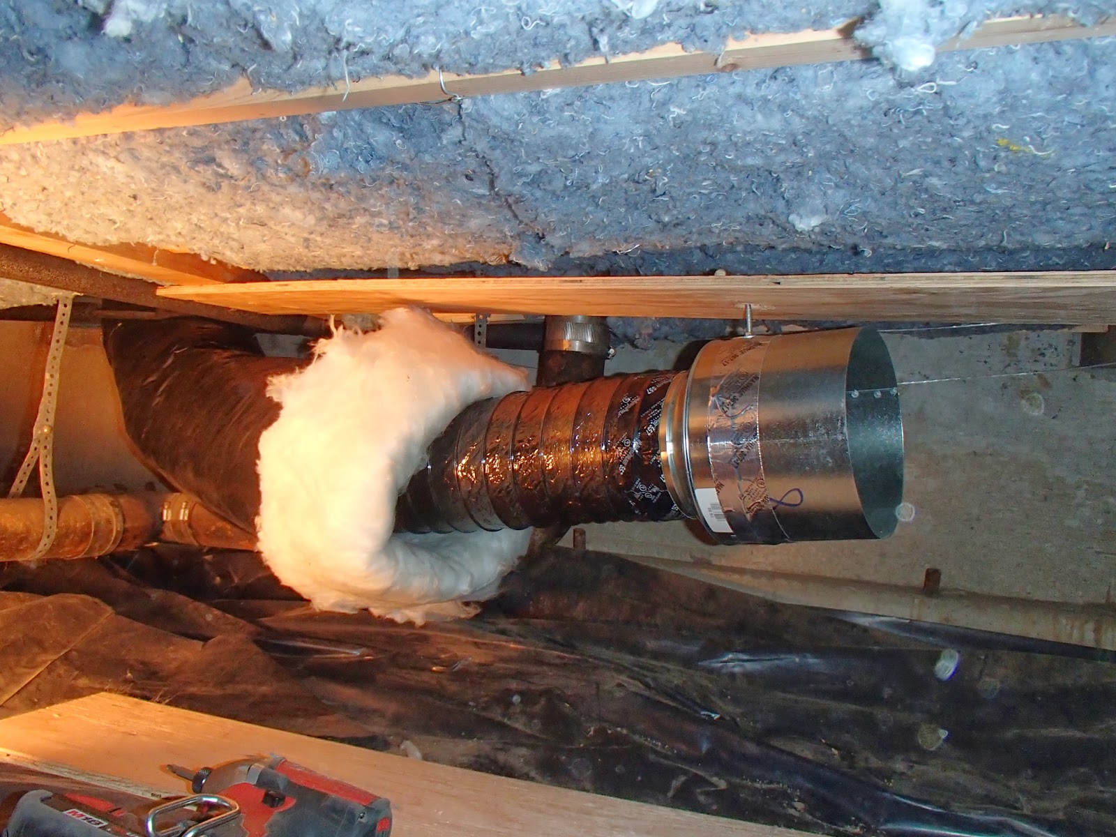 Energy Conservation How To More HVAC Circuitry, In A Crawl Space