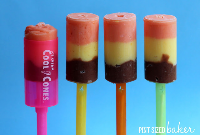 Strawberry, Vanilla, and Chocolate Pudding Popsicles are great for the summer heat! #summer #popsicles from www.pintsizedbaker.com