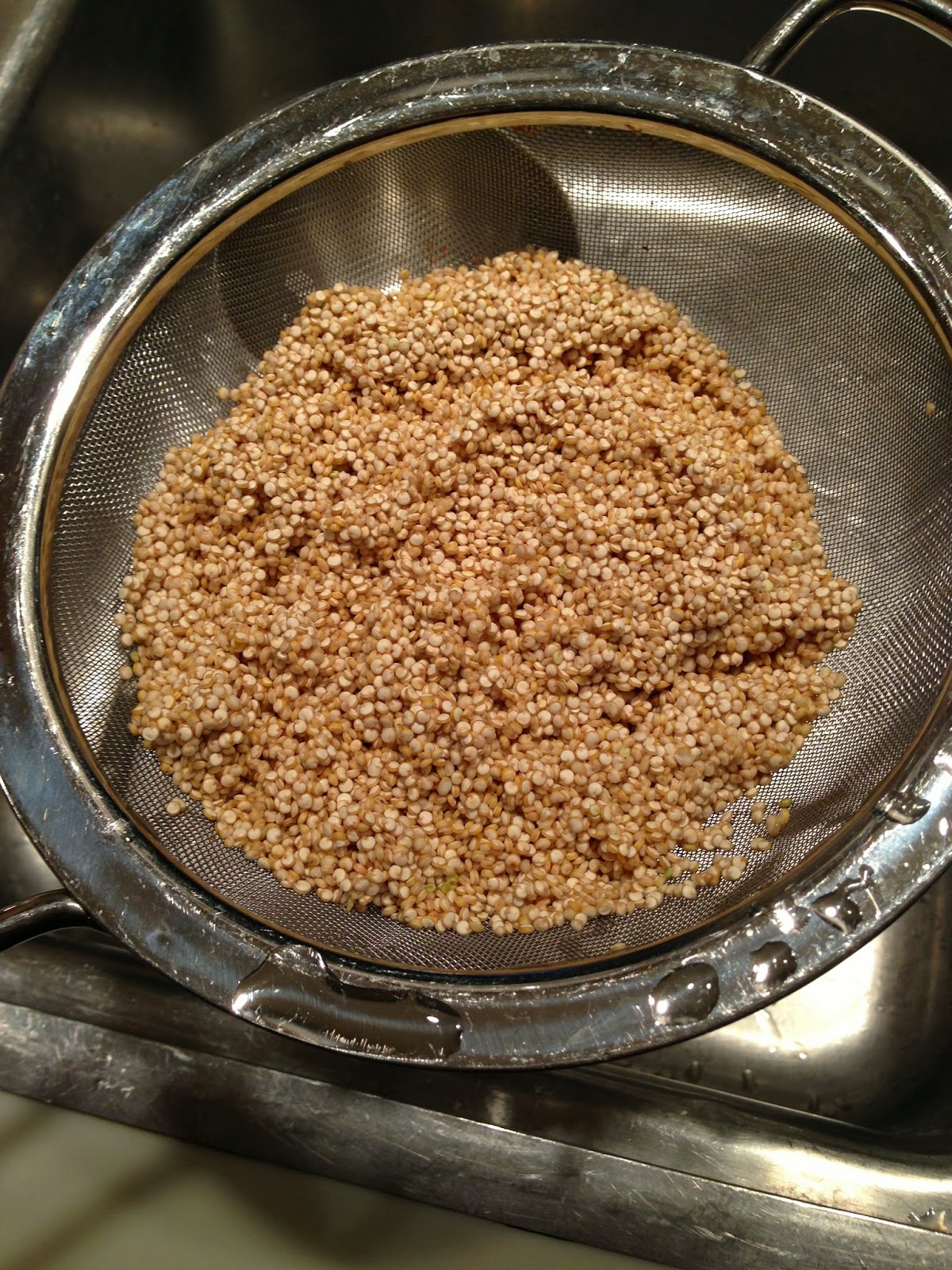 The Swedish Chef Onion and Garlic Quinoa