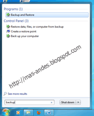 Membuat Backup Sistem Operasi Win XP dan Win 7 Membuat Backup Sistem Operasi Win XP dan Win 7