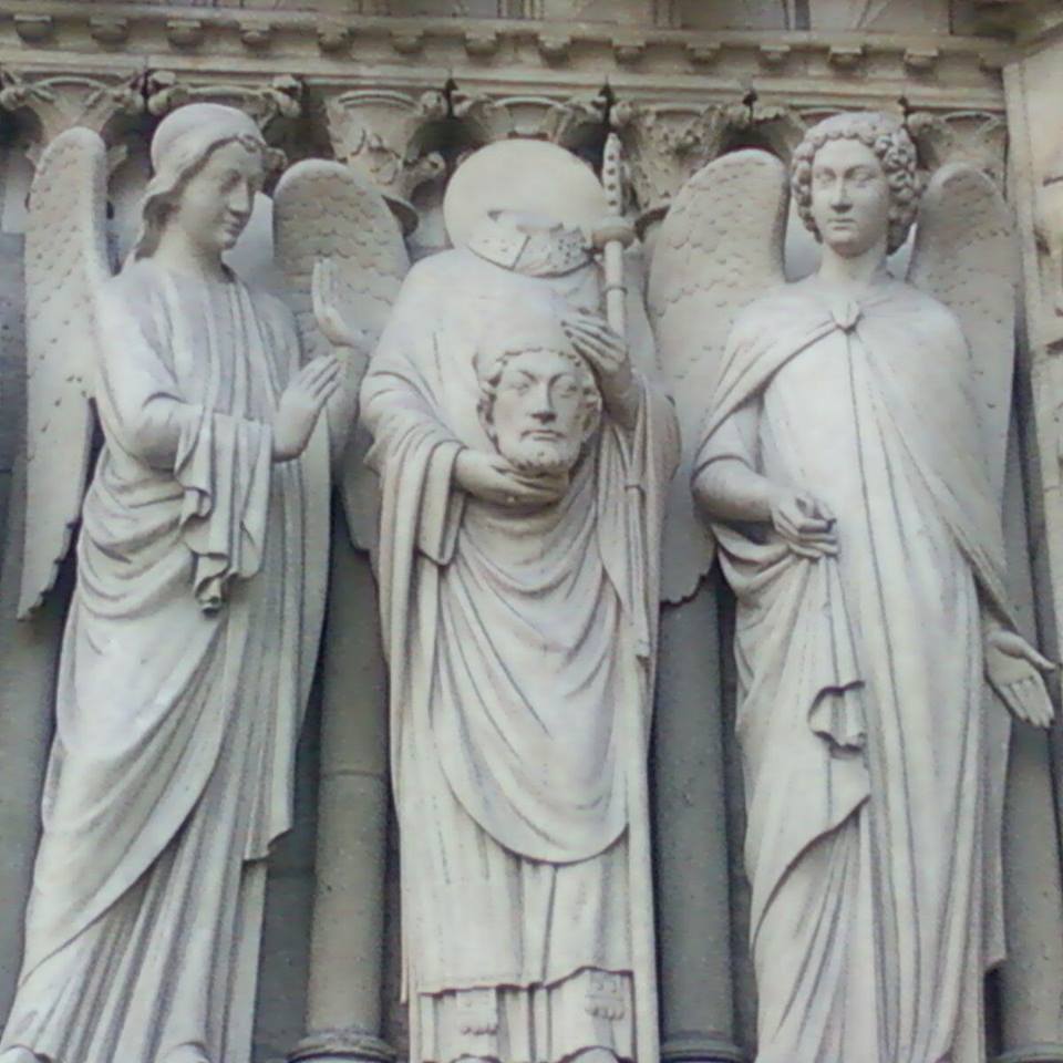 Saint Denis, Martyr, Patron of Paris, pray for us. Chant Café