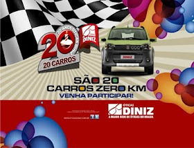 PROMOÇÃO 20 ANOS ÓTICA DINIZ