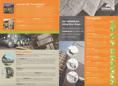 Informasi Bahan Bangunan: Bata Ringan : THERMOBLOCK