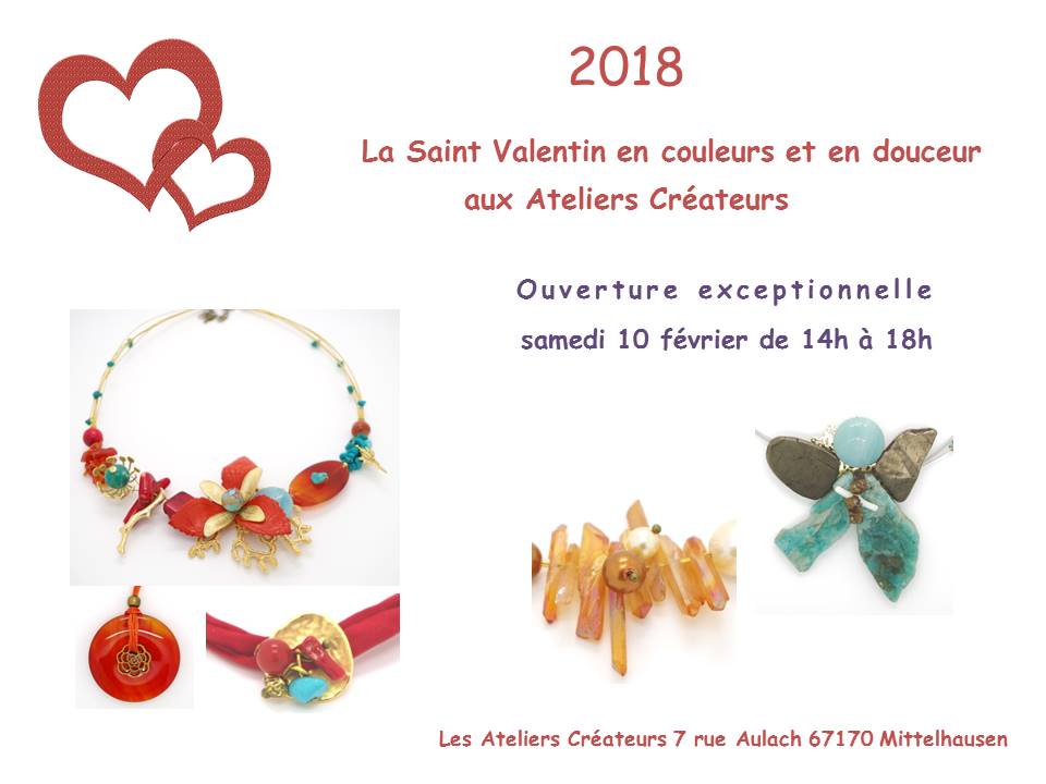 Les Ateliers Créateurs fêtent la Saint Valentin