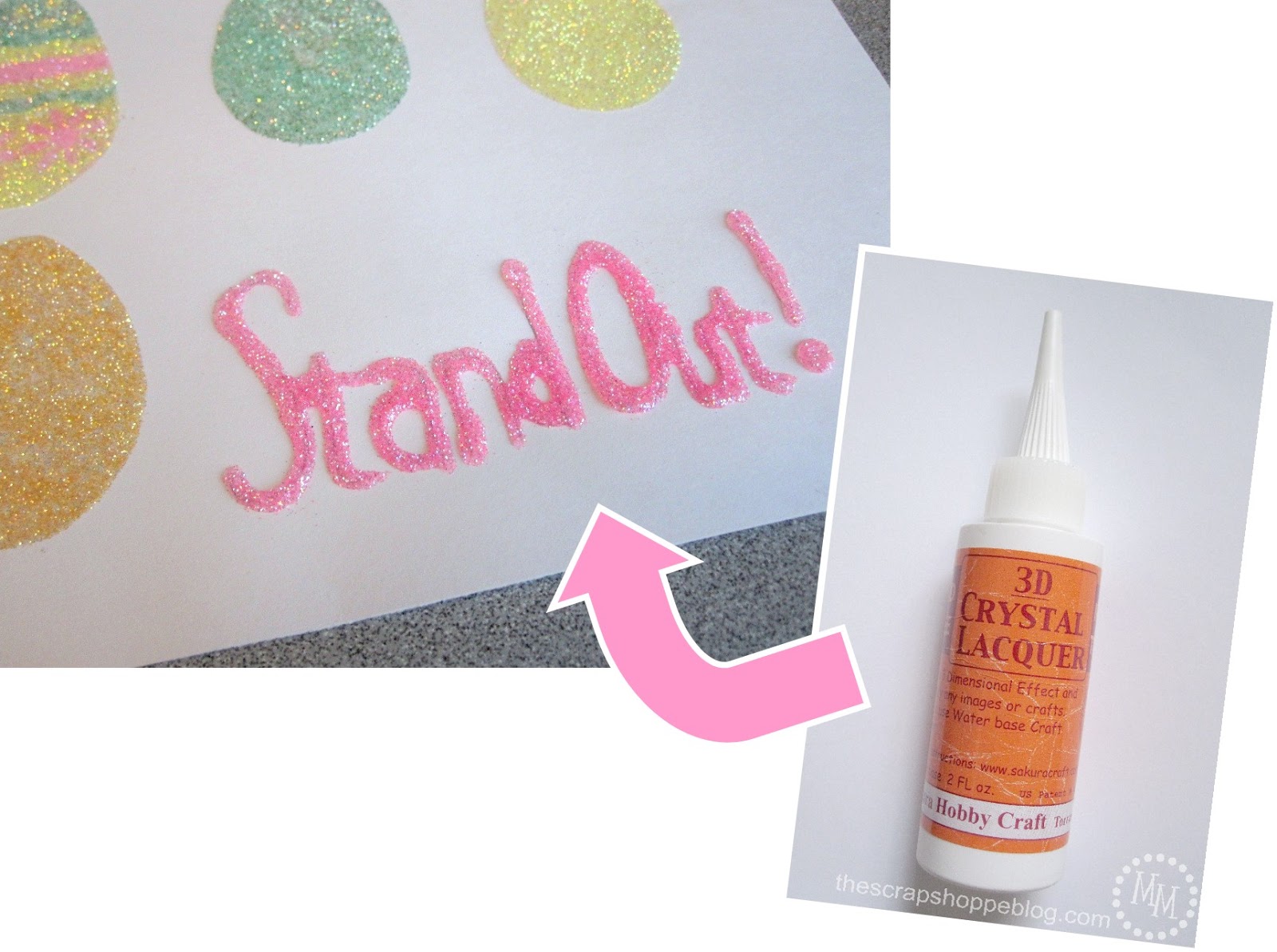 Inspirational Glitter Egg Art The Scrap Shoppe