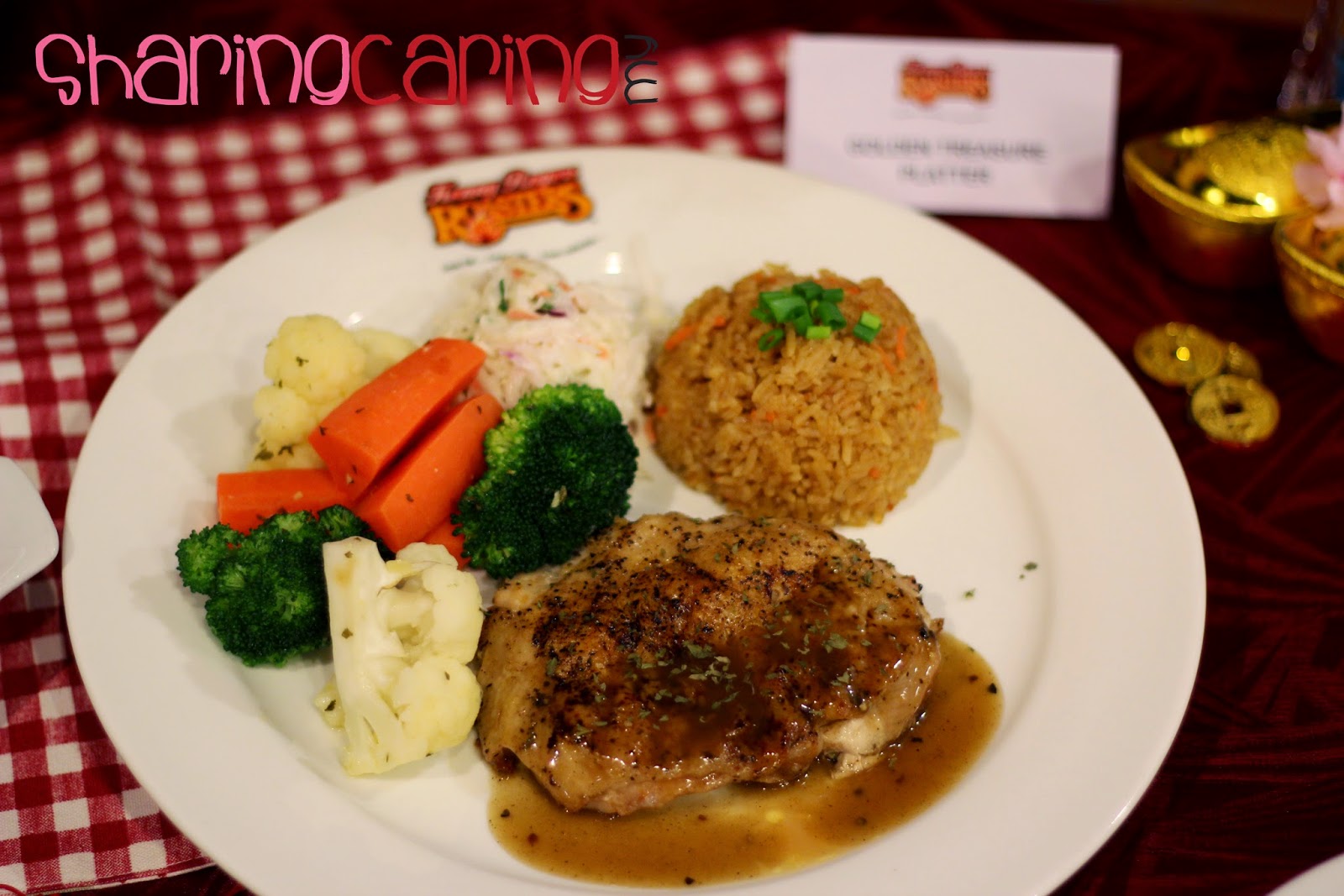 Press Release Kenny Rogers ROASTERS' Kenny's Cherish Meal Food Review
