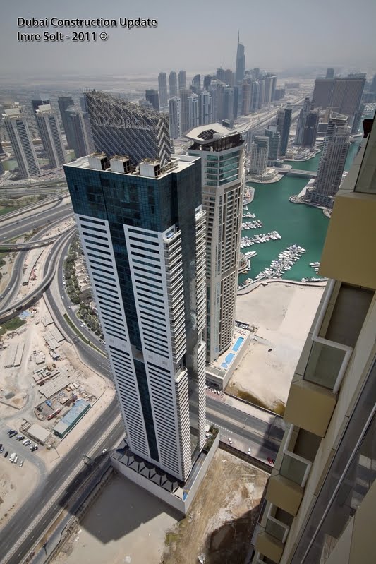 Dubai Constructions Update By Imre Solt Mag 218 Tower Photo Dubai Marina July 11