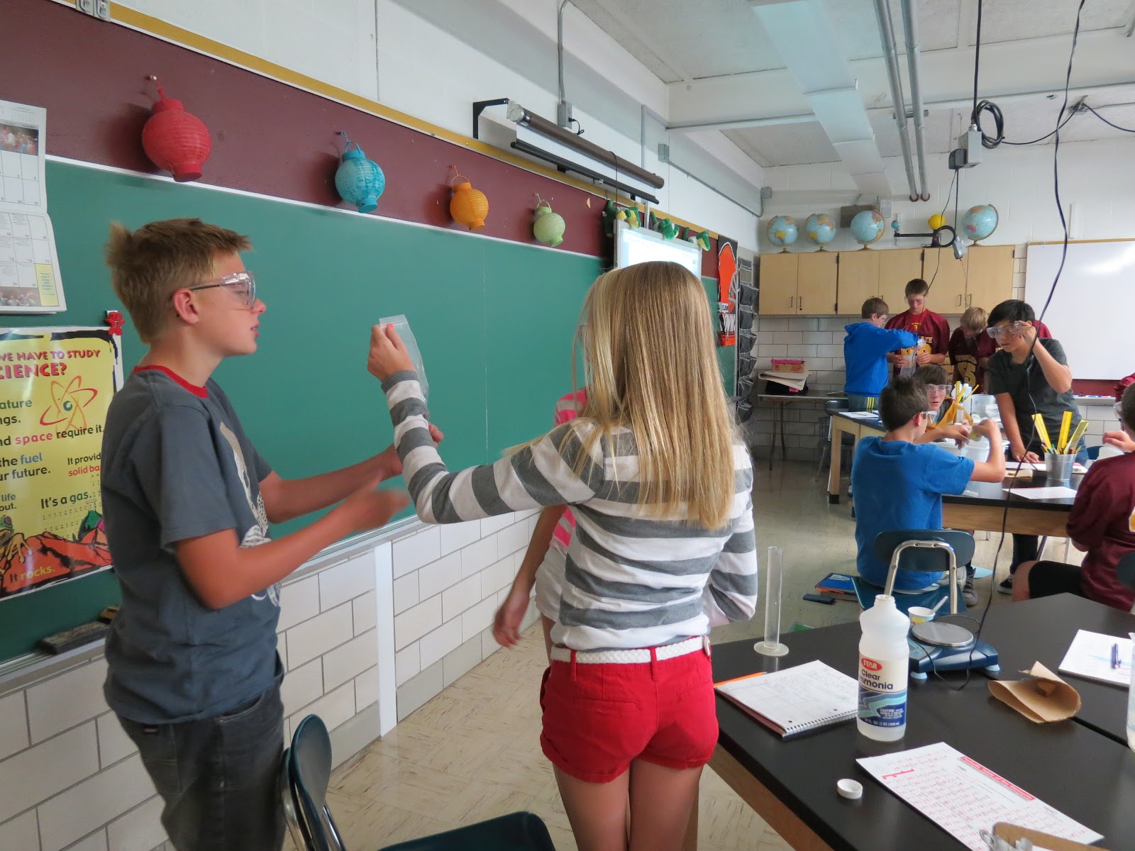 Mrs. Cheney's 8th Grade Science Class: 2/3 Science Class