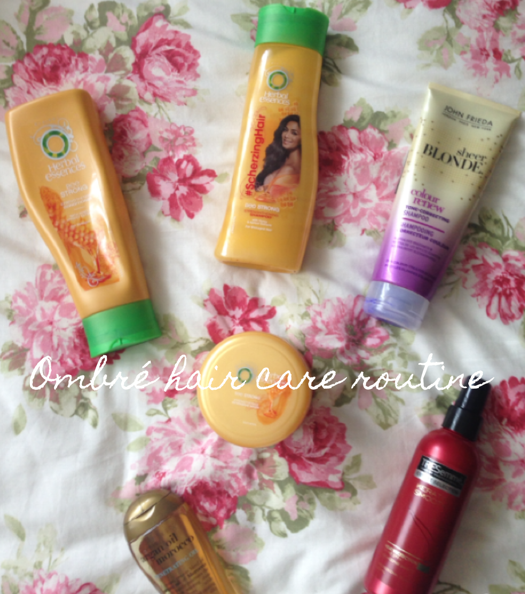Ombre Hair Care Routine Della Loves Nutella