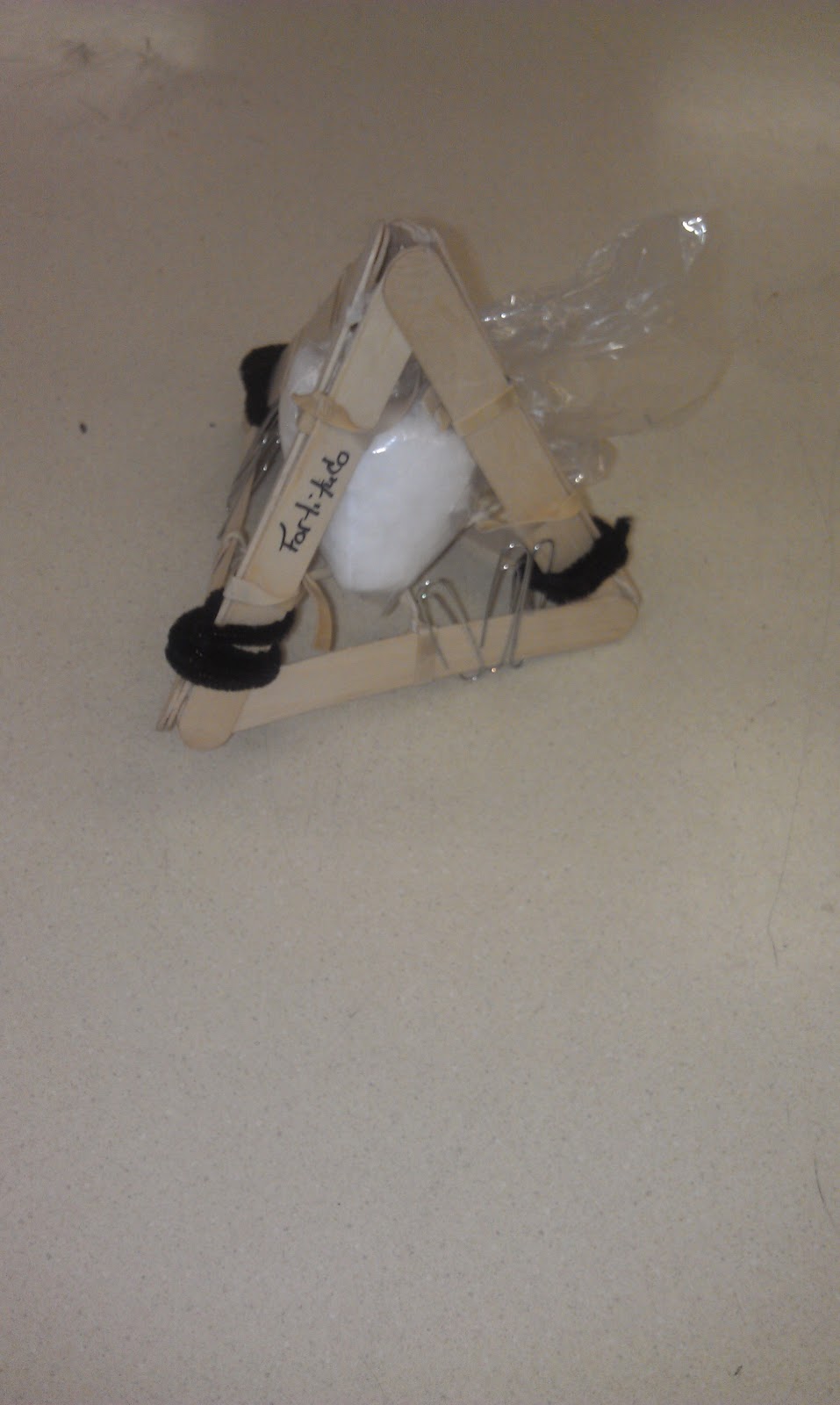 Egg Drop Project With Popsicle Sticks
