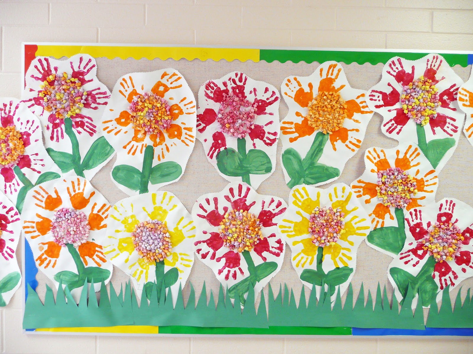 that artist woman Popcorn Flowers