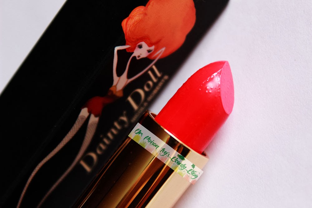 Dr.Poison Ivy's Beauty Blog Dainty Doll Lipstick Its My Party Swatches