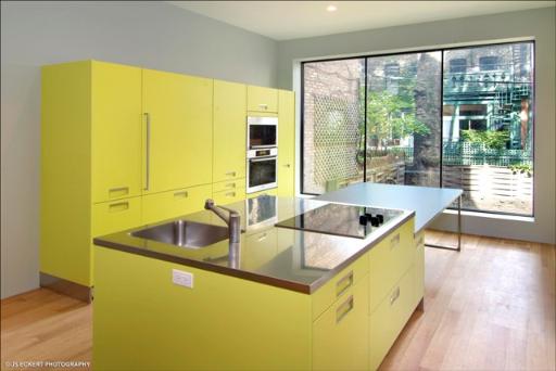 Yellow kitchen design ideas