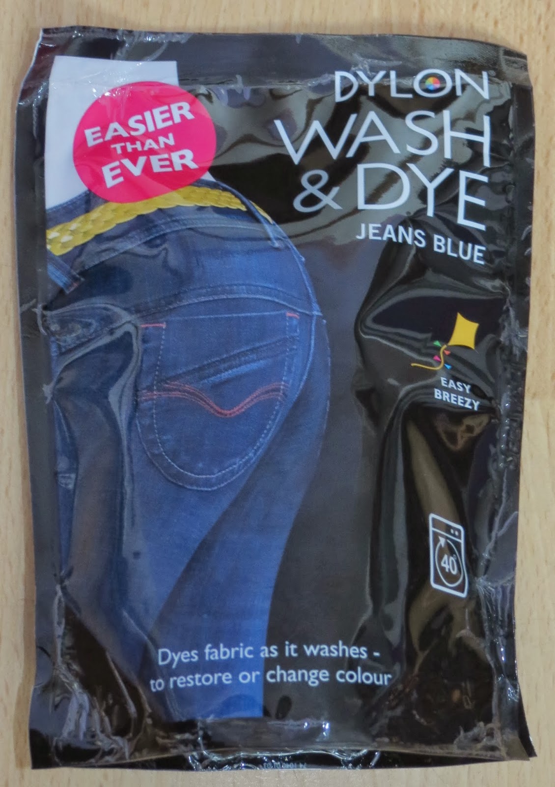 THEMafroSISTERS New Jeans using Dylon Machine Dye