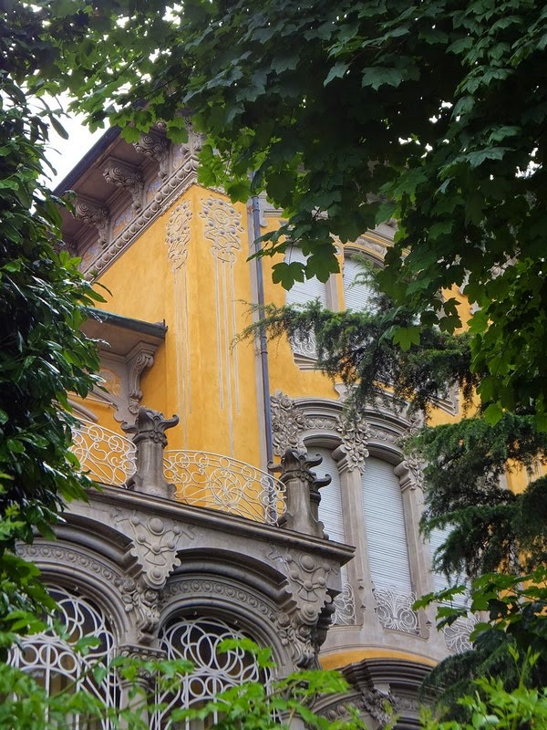 Turin Italie art nouveau Liberty villa scott
