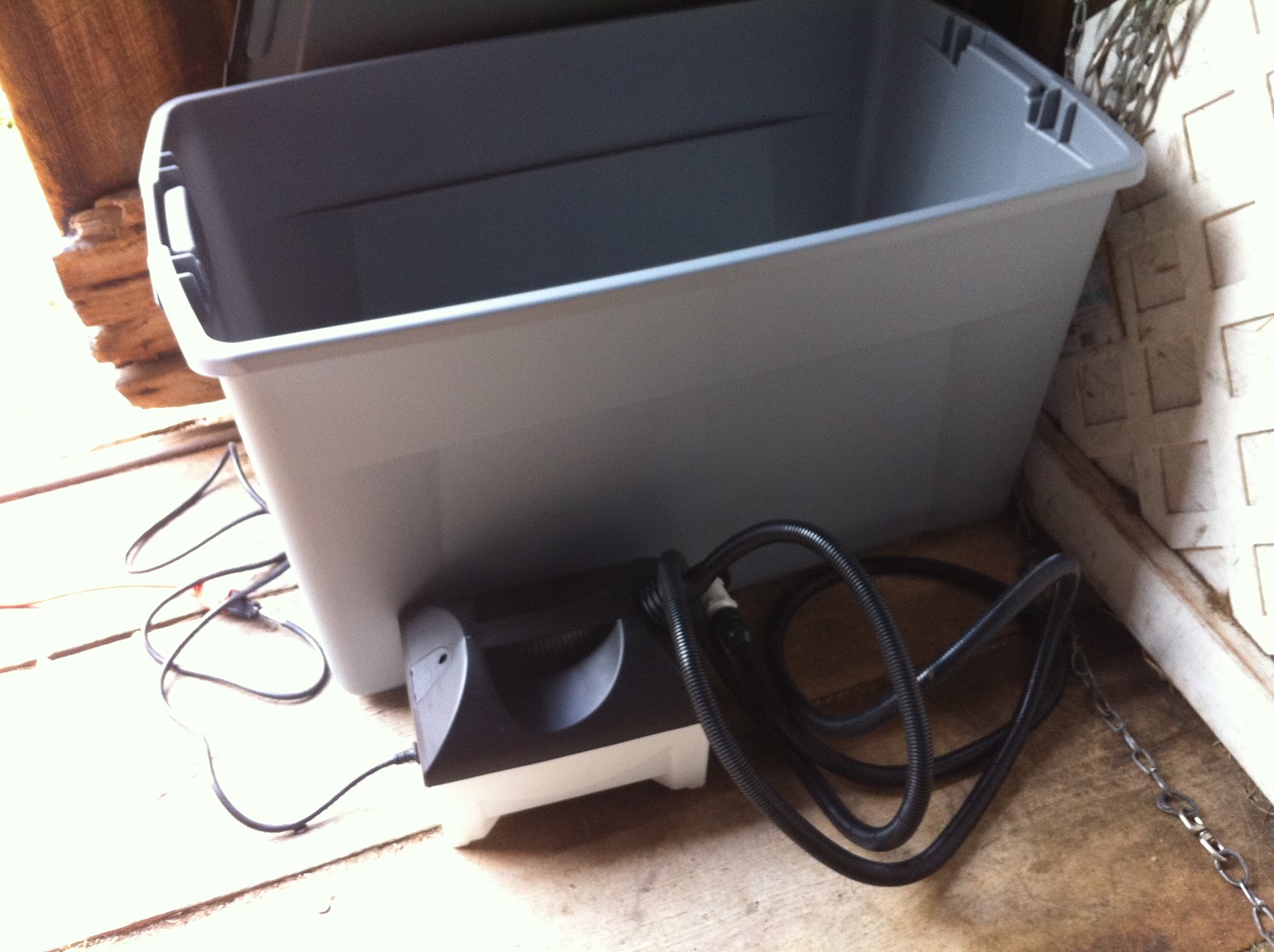 Clover Ledge Farm DIY Hay Steamer