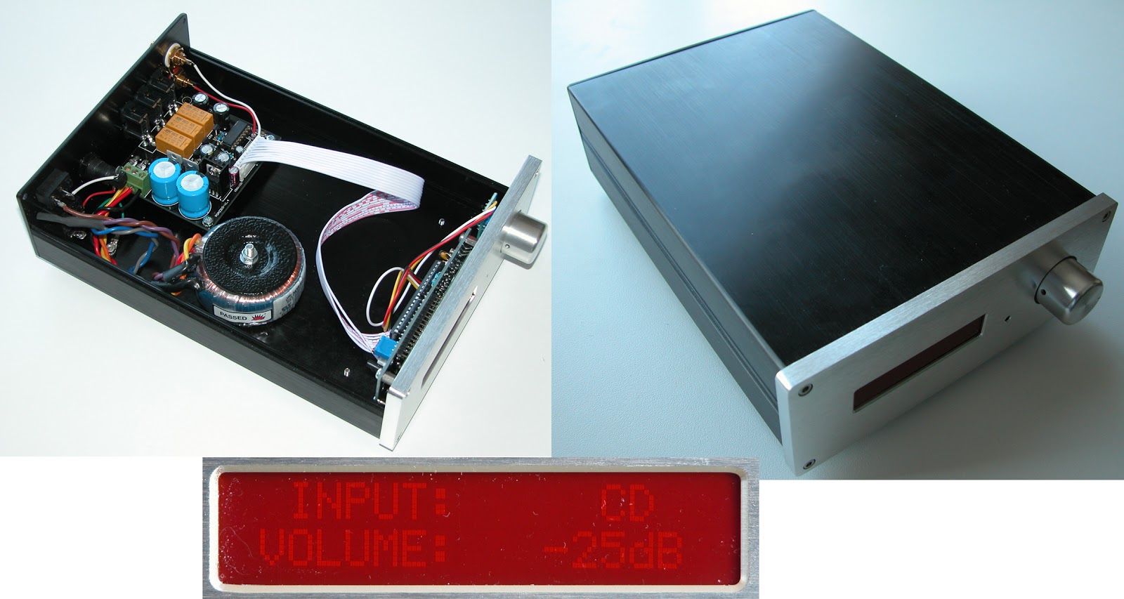 Quad Spot PGA2311 based (remote) volume control