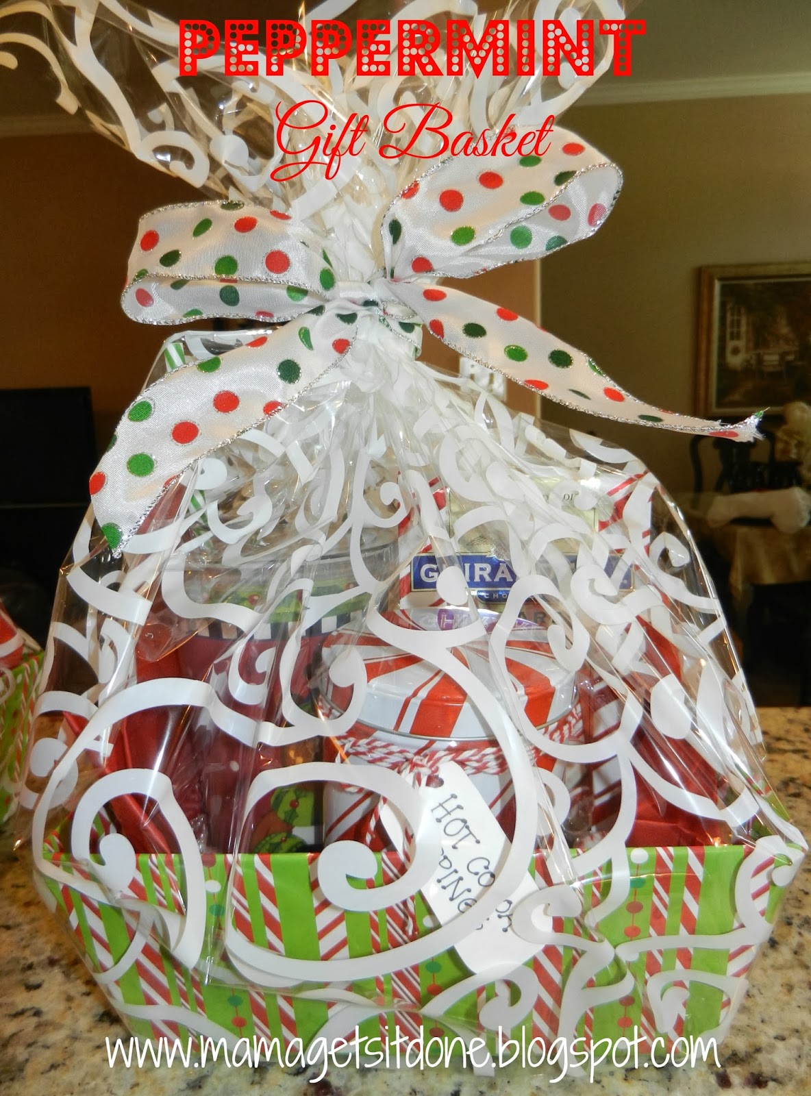 Mama Gets It Done Peppermint Gift Basket