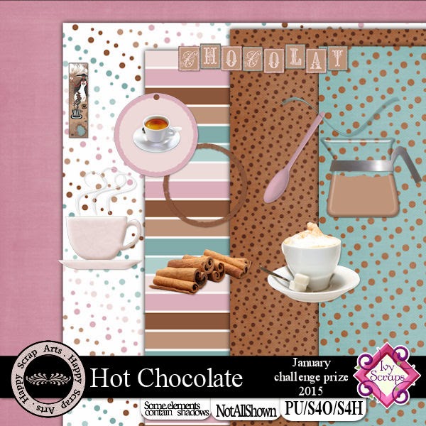 2015 01 January ::  JAN15 Minipixel Hot Coffee by Happy Scrap Arts