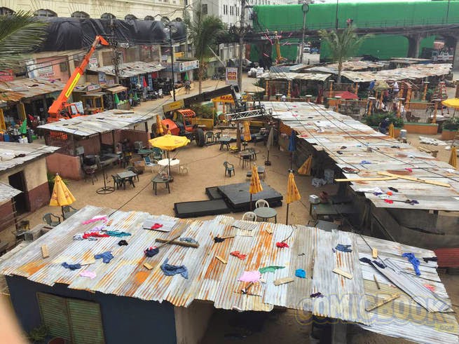 Съемочная площадка просто огромная Съемочная площадка просто огромная