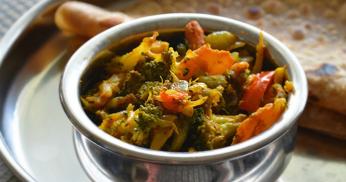 Cook like Priya Mixed Vegetable Subji for chapathi Masala Veggies