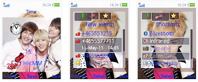 SHINee SonyEricsson手機主題for Elm/Hazel/Yari/W20﹝240x320﹞