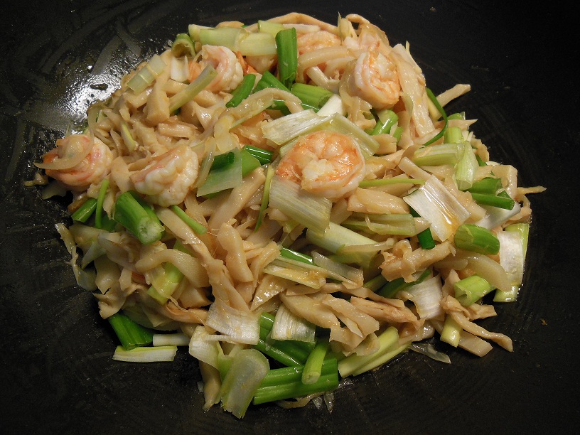 Chumkie's Kitchen Burmese Bamboo Shoots & Shrimp